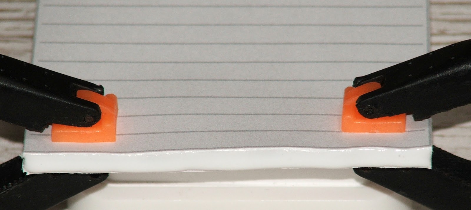 Gillian McMurray Artist & Craftsperson How to make a glued notepad