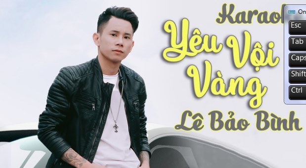 Karaoke – Yêu Vội Vàng – Lê Bảo Bình