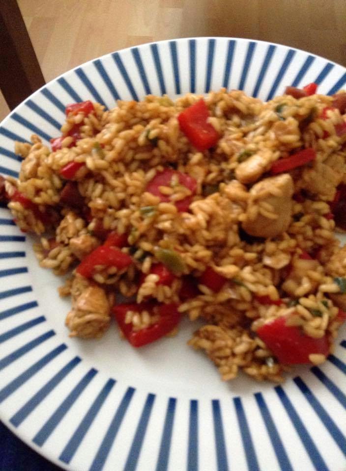 Slimming World Receipes Chicken and peparomi risotto