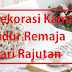 Dekorasi Kerajinan Kamar Tidur Remaja Dari Rajutan
