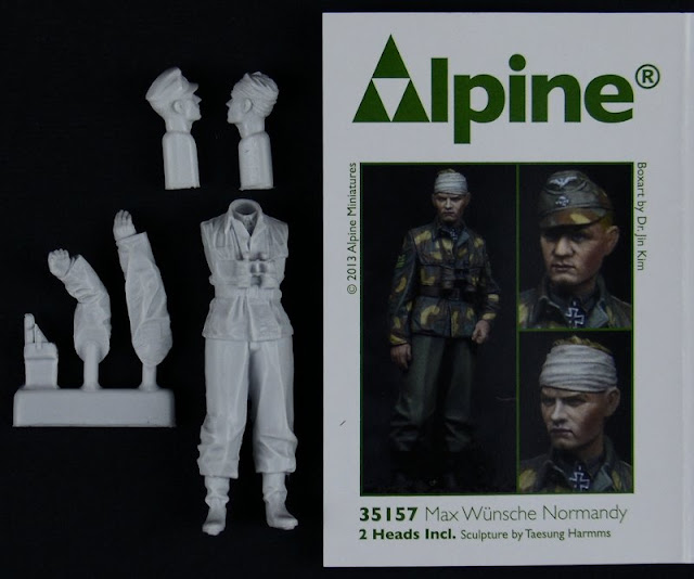 Models Alpine Miniatures 35157 Max Wunsche Normandy Scale 1 35 Model Kits