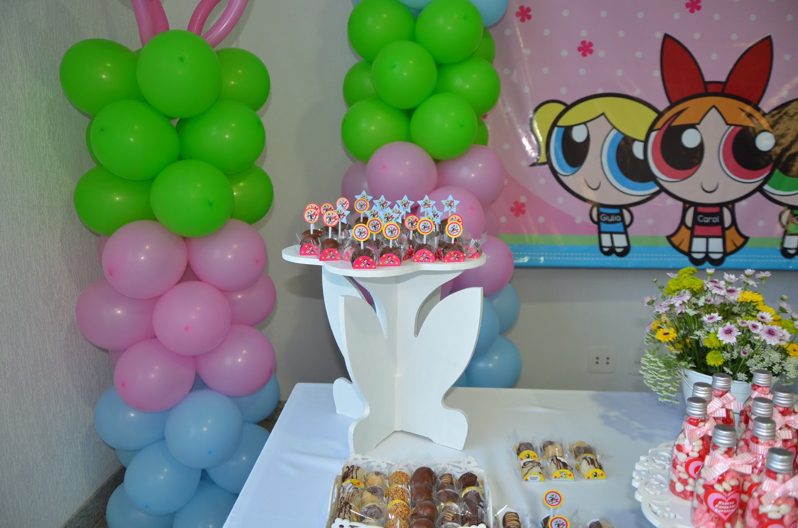 MARI TERZIS: Festa As Meninas Super Poderosas