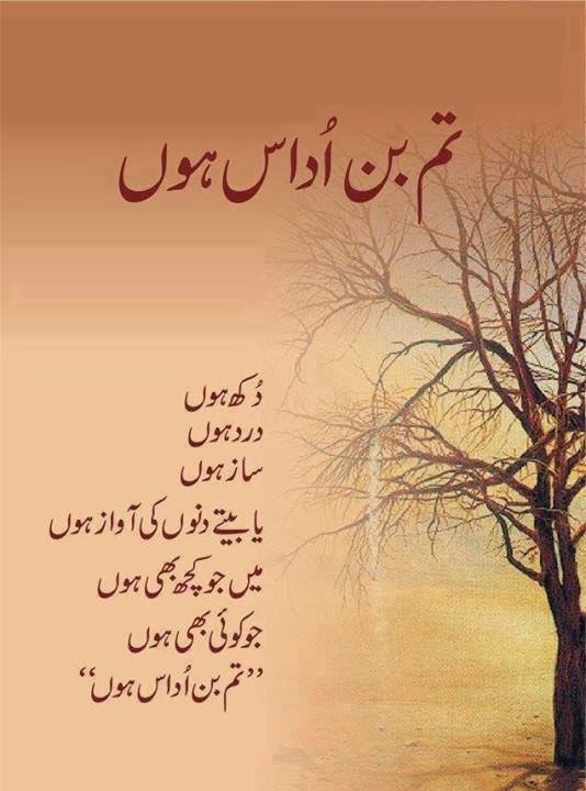 Mix Poetry Collection: urdu sad poetry