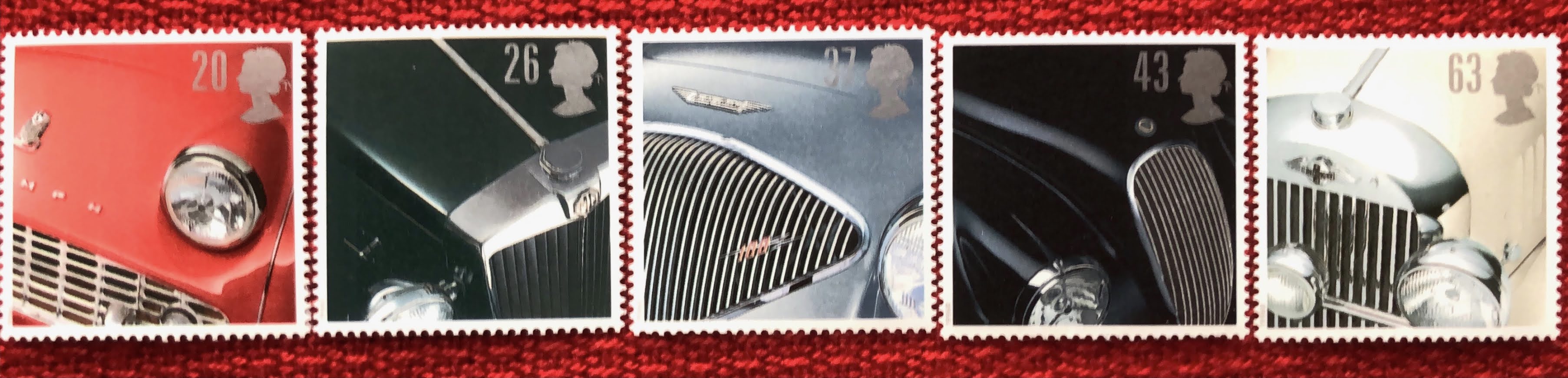 FABAC Celebrates 20+2 Years!!! British Automobile stamps