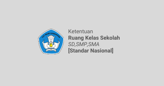 Ketentuan Ruang Kelas Sekolah SD,SMP,SMA [Standar Nasional] - Vandi ID