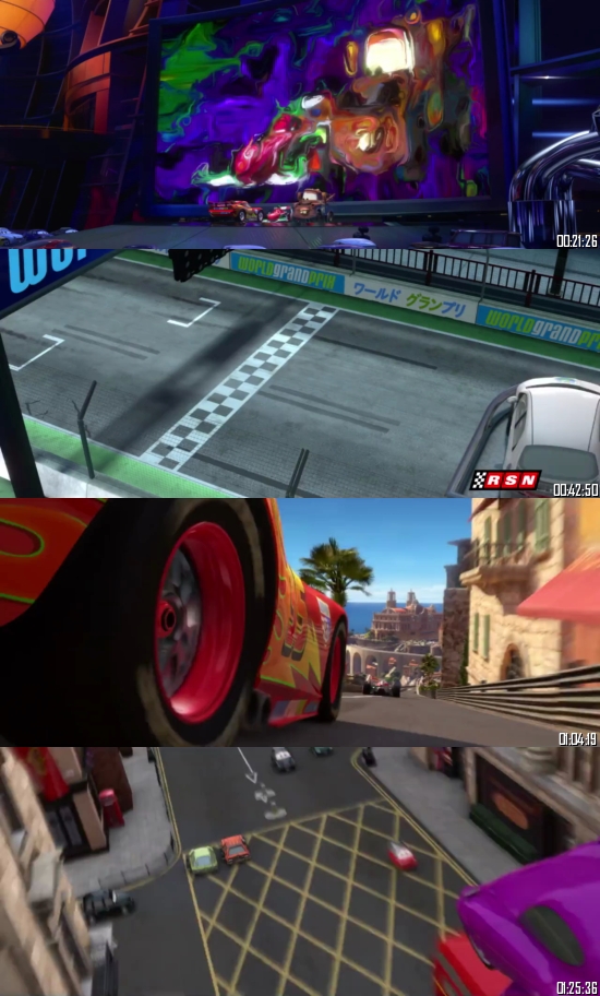 Cars 2 (2011) BRRip 720p 480p Dual Audio Hindi English Full Movie Download