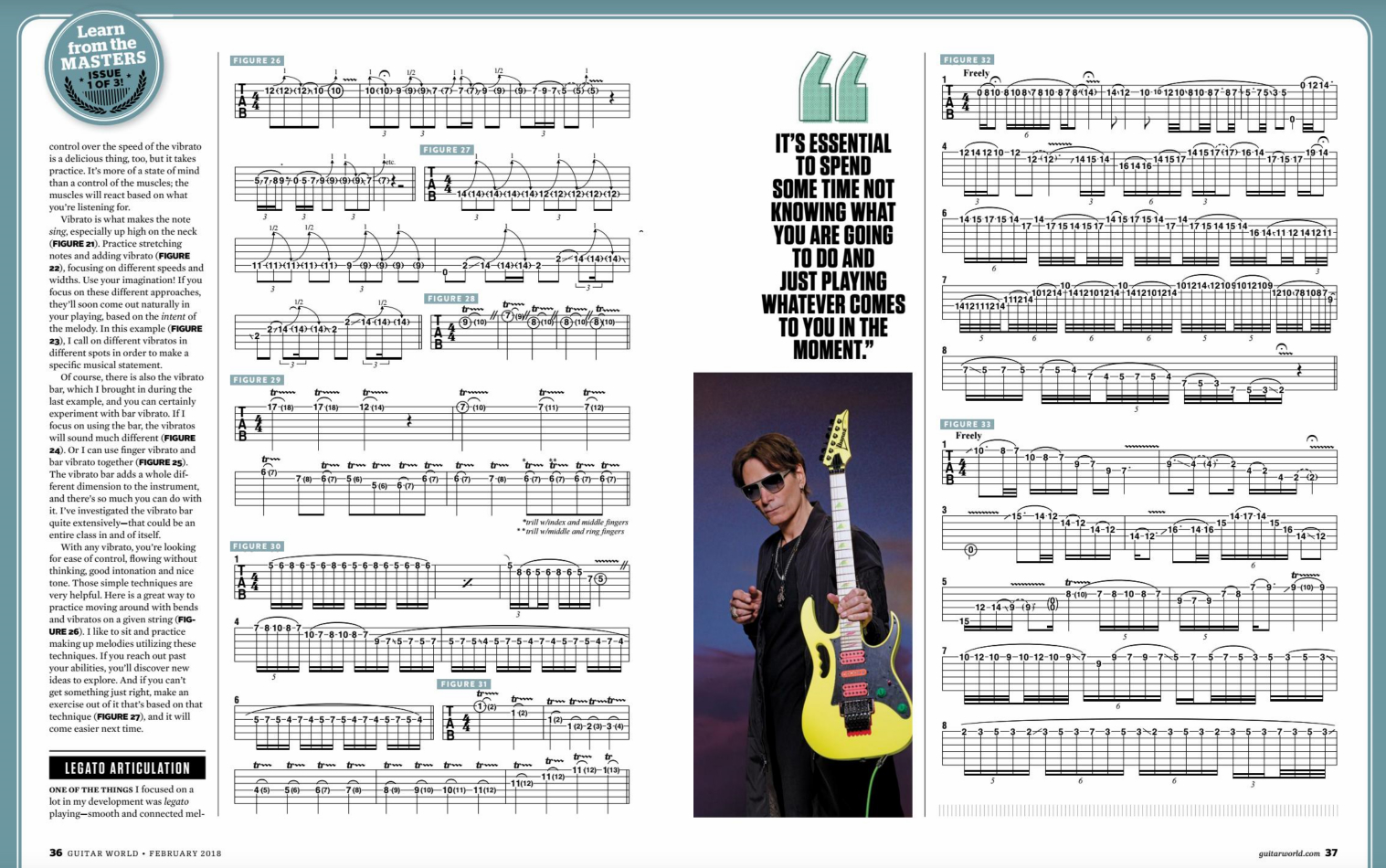 Clases de Guitarra Pablo Bartolomeo Steve Vai Guitar Method