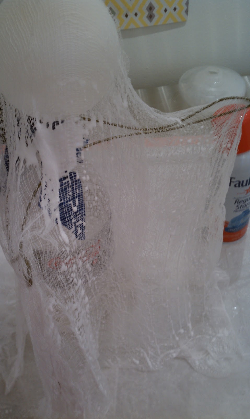 Chet Pourciau Design DIY Cheese Cloth Ghosts