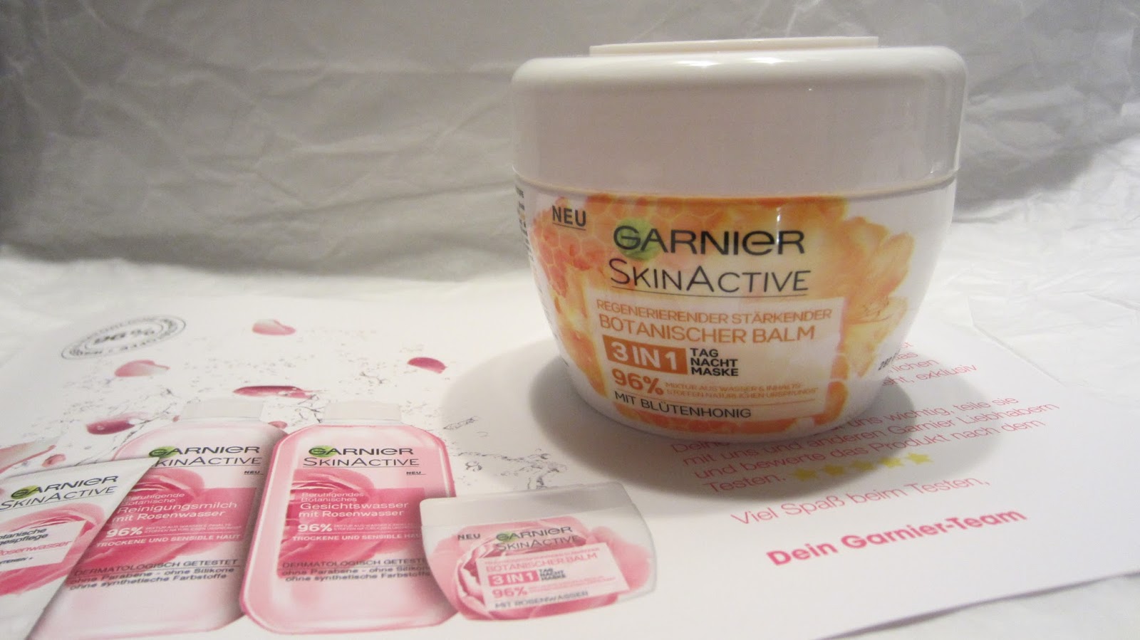 Erdbeersekt - Testen und Bewerten: Produkttest: Gesichtspflege Garnier ...