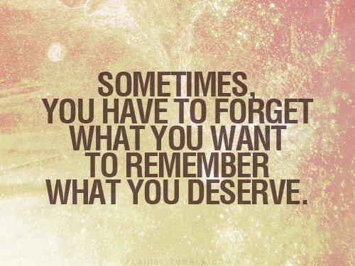 Live Without Any Regrets: Sometimes, You Have To Forget What You ...