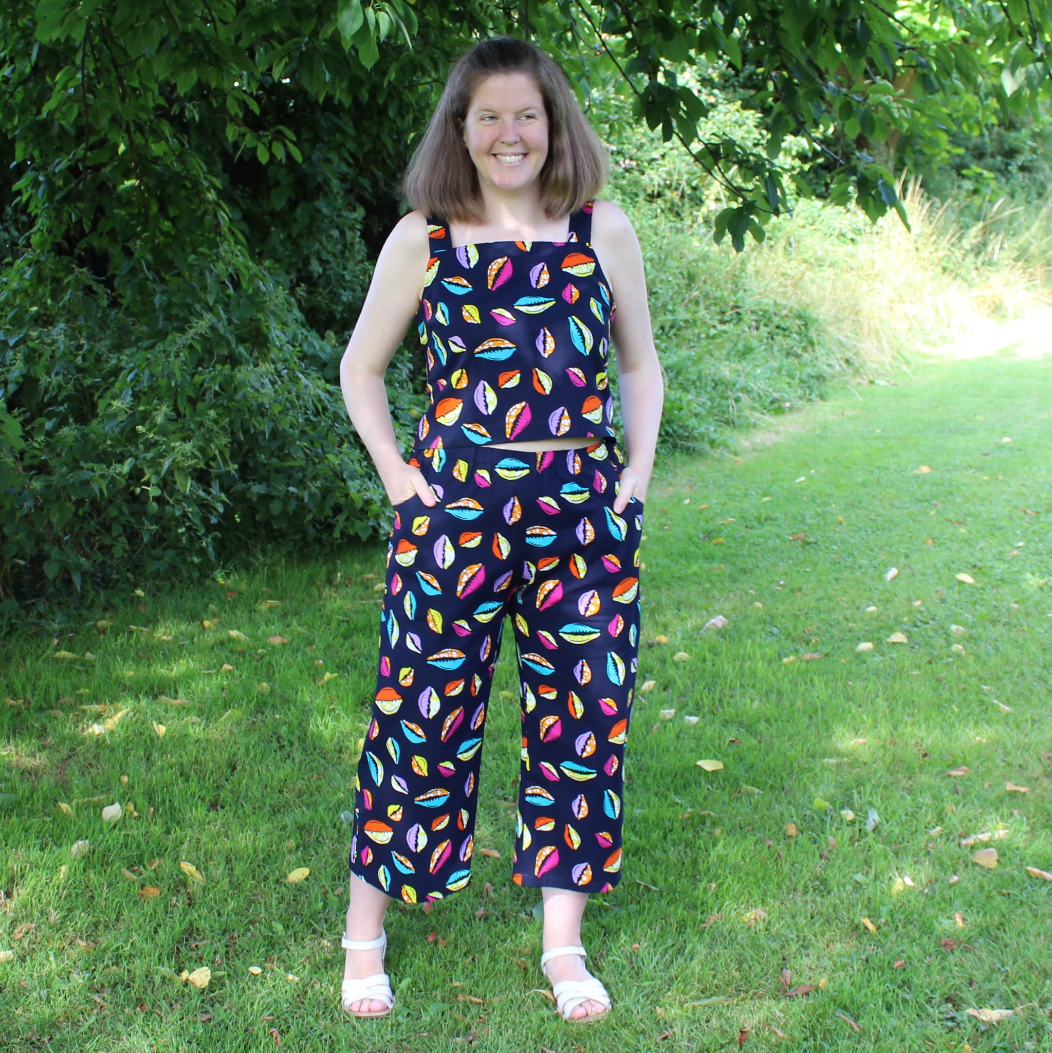 Nightingale & Dolittle Ankara Reynolds x Peppermint Loungewear Set