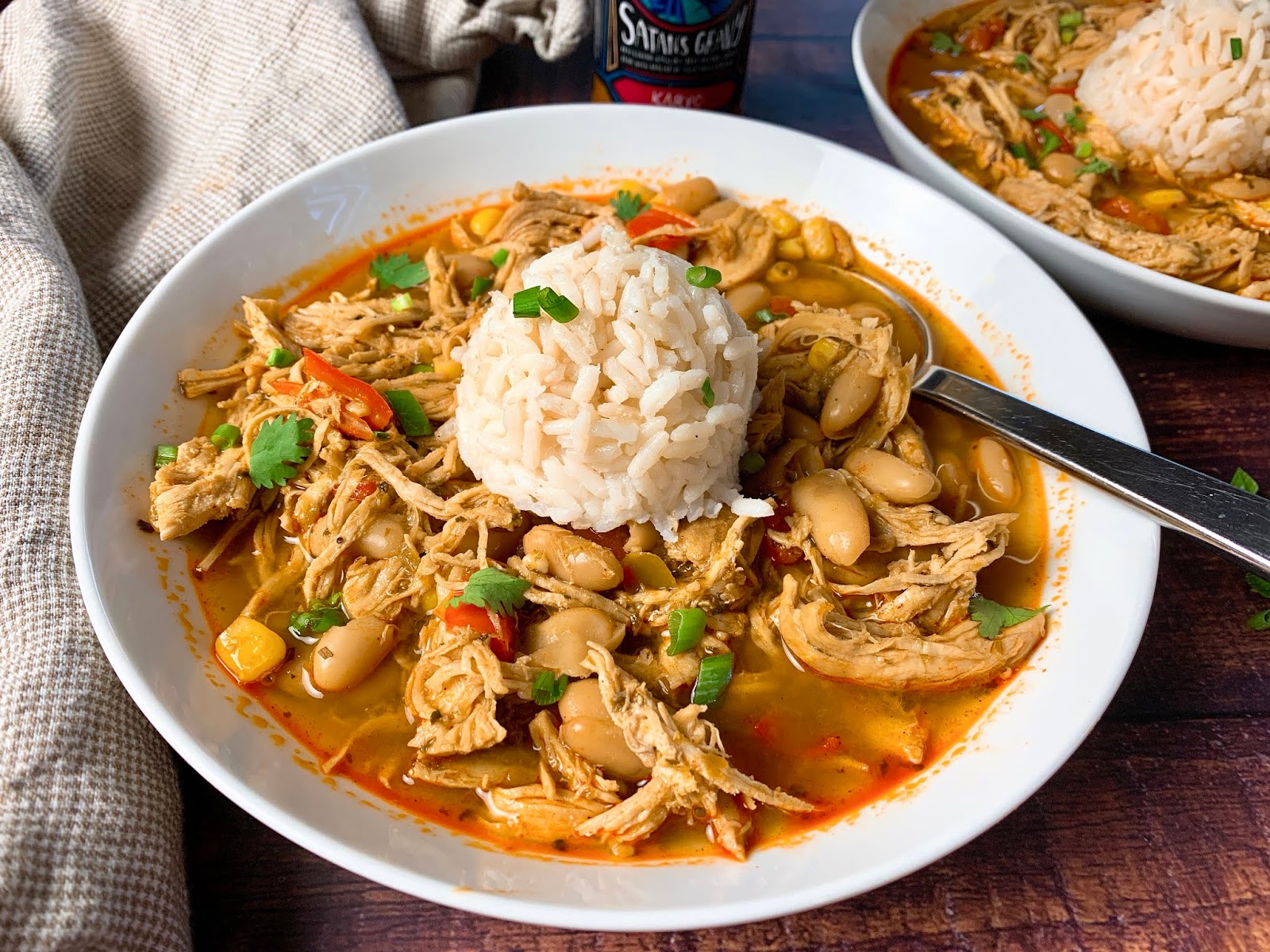Chicken and White Bean Chili with Green Chilies