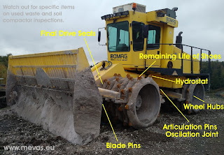 bomag macchine stradali per pavimentazione e stabilizzazione suolo Bomag-waste-soill-compactor-used-inspection