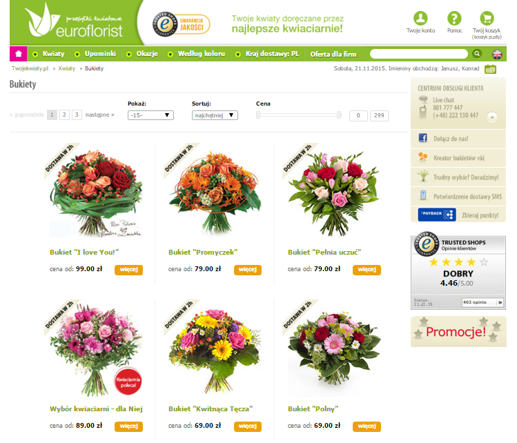 Florina Kwiaty dla Ciebie ______________ EUROFLORIST