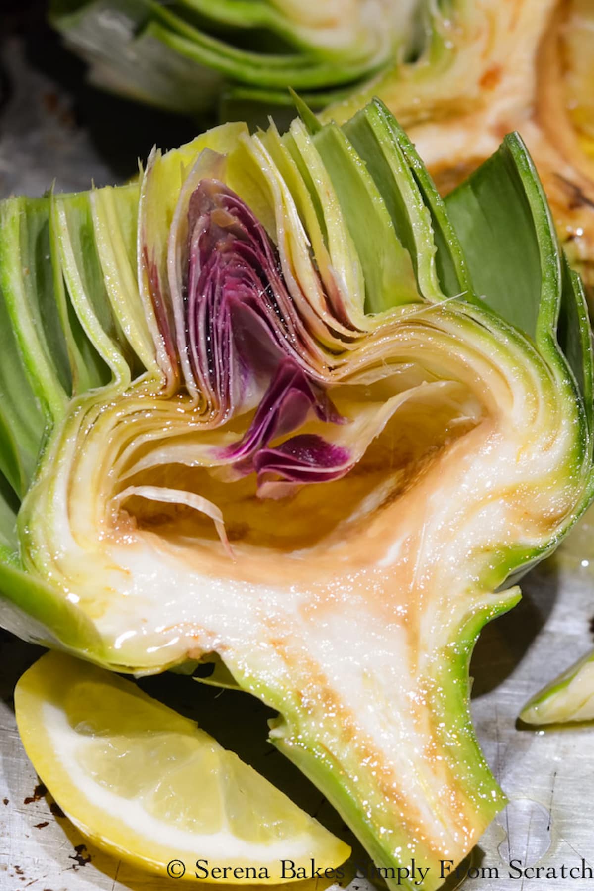 Oven Roasted Artichokes Serena Bakes Simply From Scratch