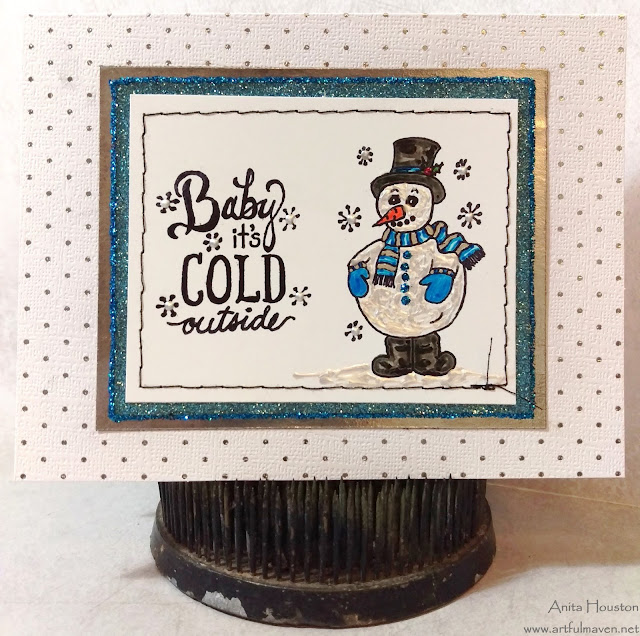 The Artful Maven New Holiday Collection Stamps January