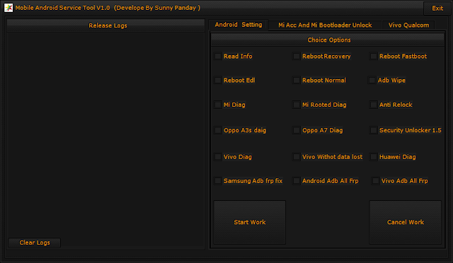 Mobile Android Service Tool V1.0 Release Free Download