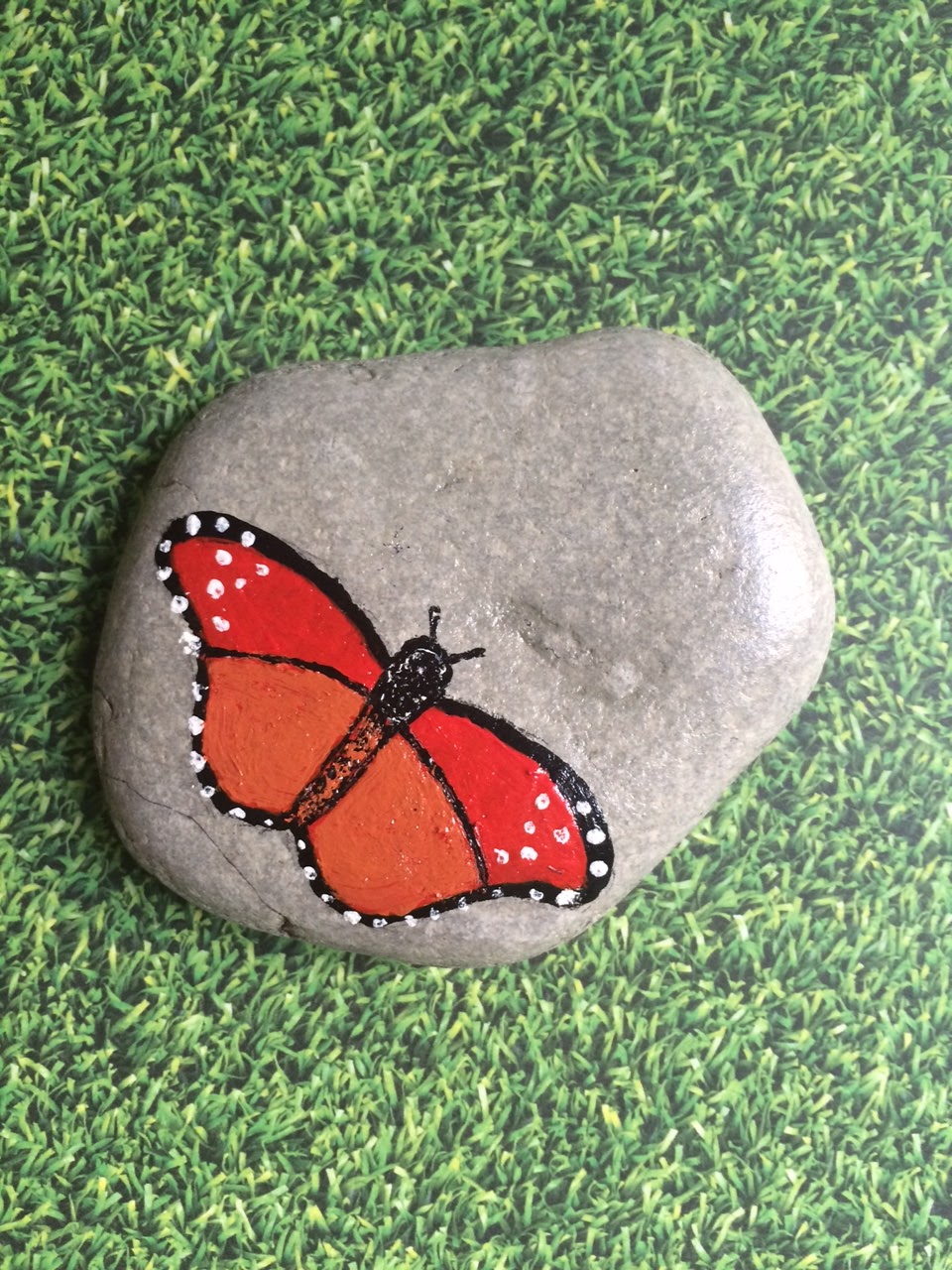 Bastelcraft Ich habe einen Stein gefunden