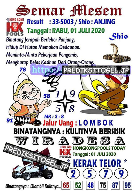 Syair Semar Mesem Hk 01 Juli 2020 Archives Prediksi Master Togel Hari Ini Singapura Hongkong Sidney Jp