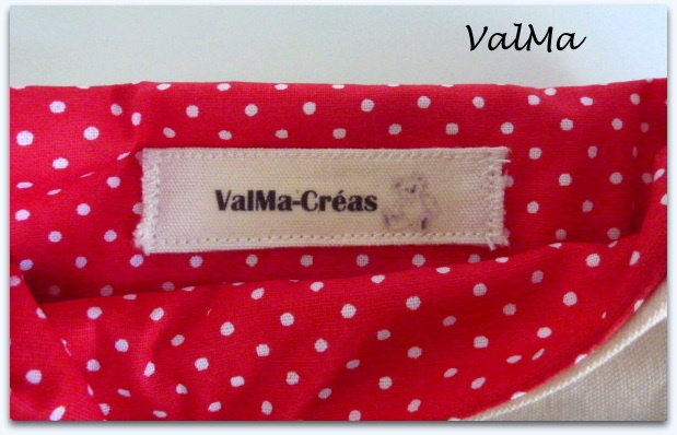 Comment réaliser ses étiquettes personnalisées - Tuto couture ValMa Créas 