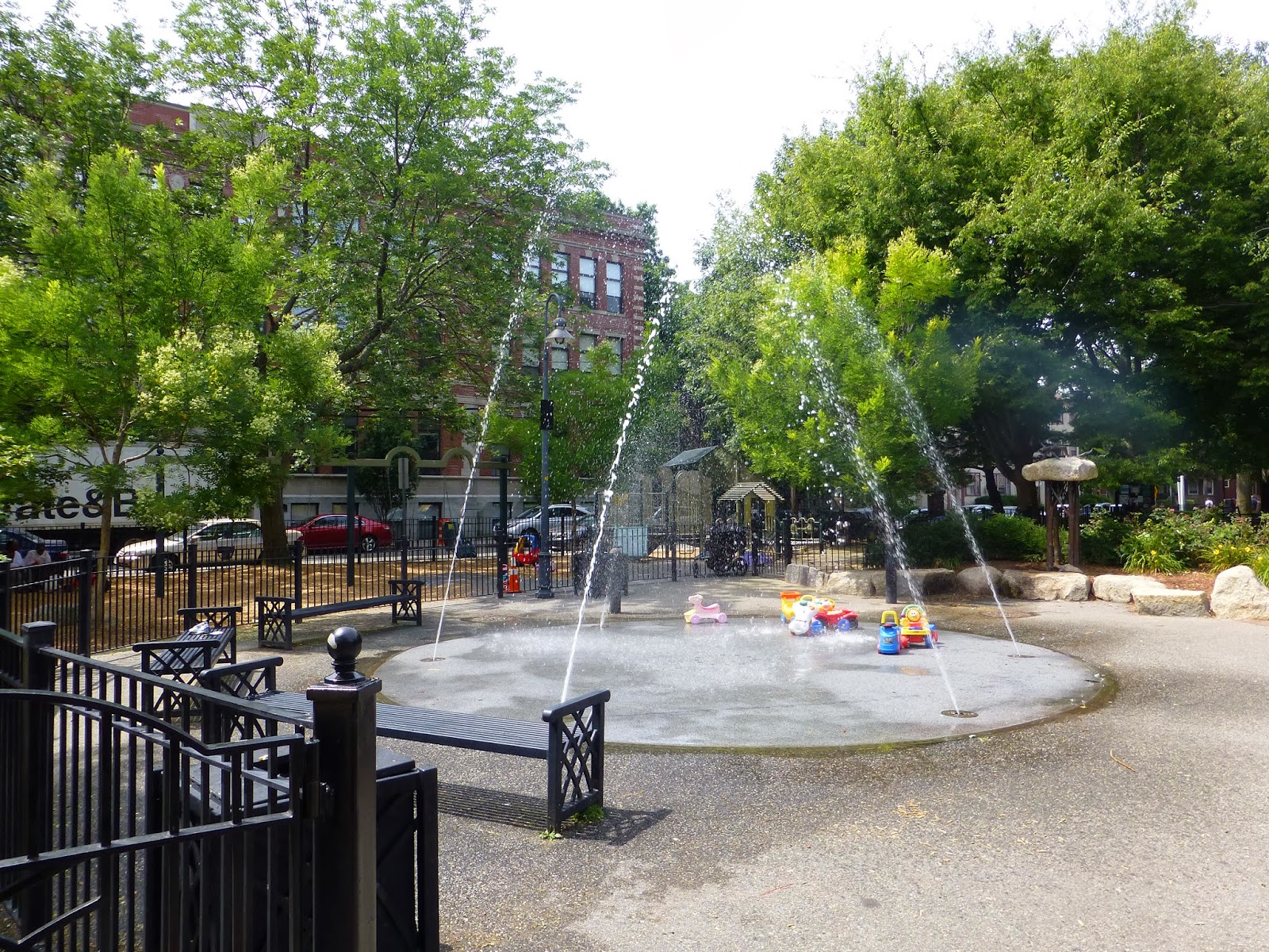 Visiting Brookline Playgrounds Dana Park (Cambridge)