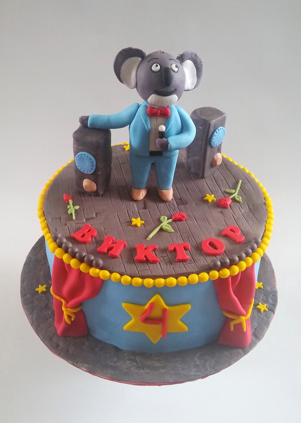 CakeSophia The movie "Sing" cake