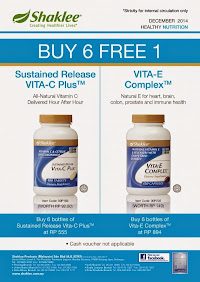 Shaklee promo August 2014