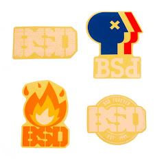 Stickers BSD x 4 $5.000 (oferta)