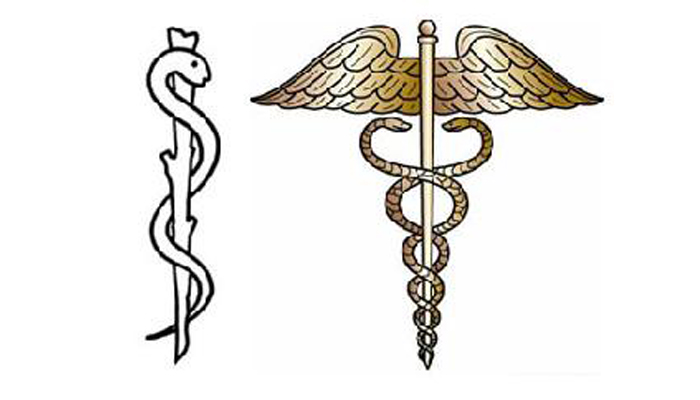 Un dermatólogo en el museo : La serpiente y el emblema de la Medicina