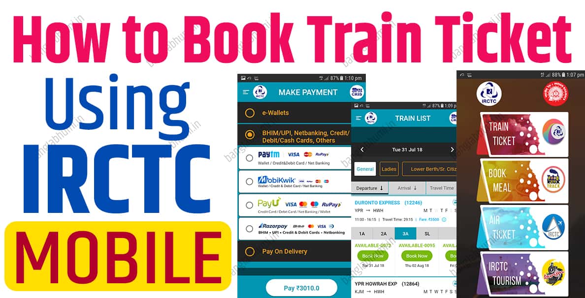 how to book railway tickets online mobile min