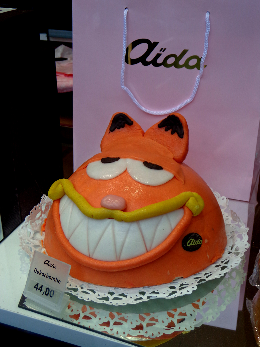 Vreni's Vienna Daily Photo: Garfield Cake