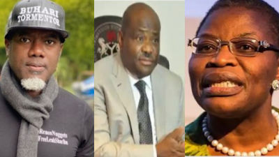 “Hypocrite” – Reno Omokiri Condemns Ezekwesili For Condemning Gov. Wike