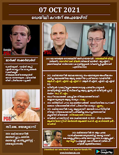 Daily Malayalam Current Affairs 07 Oct 2021