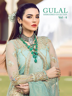  Shree Fab Gulal Embroidered Collection Vol 4 Pakistani Suits Collection, Pakistani Suits Manufaturer Shree Fab Gulal Embroidered Collection Vol 4 Pakistani Suits Buy At Wholesale Price