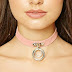 Fabric chocker necklace