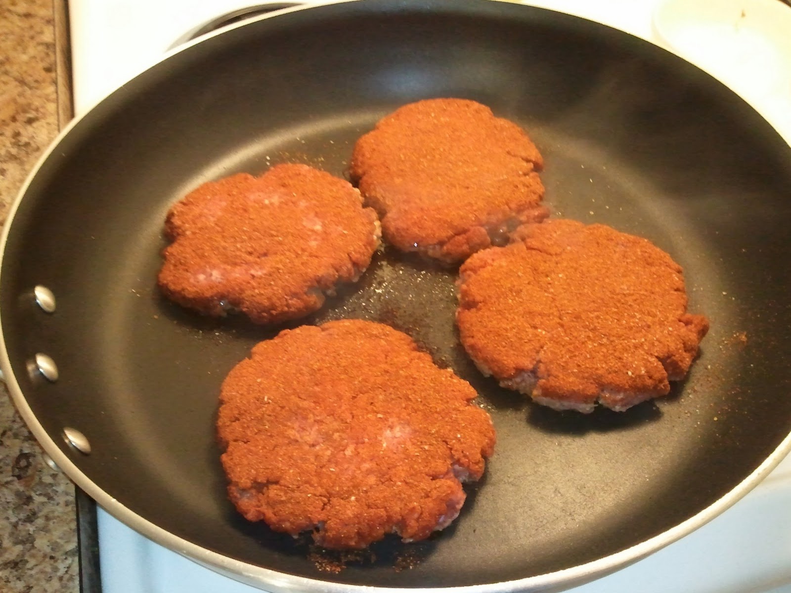 Our Paleo Life Dry Rub Burgers with Sweet Potato Fries