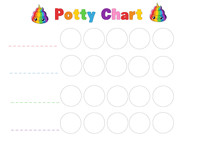 printable potty training chart