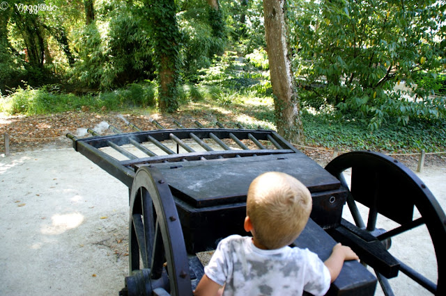 Uno dei modellini del parco di Leonardo utilizzabili dai bimbi