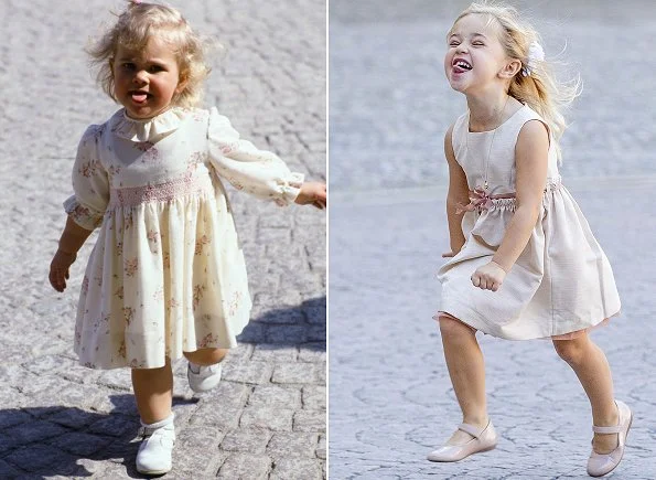 Mother and her daughter: Princess Madeleine and Princess Leonore