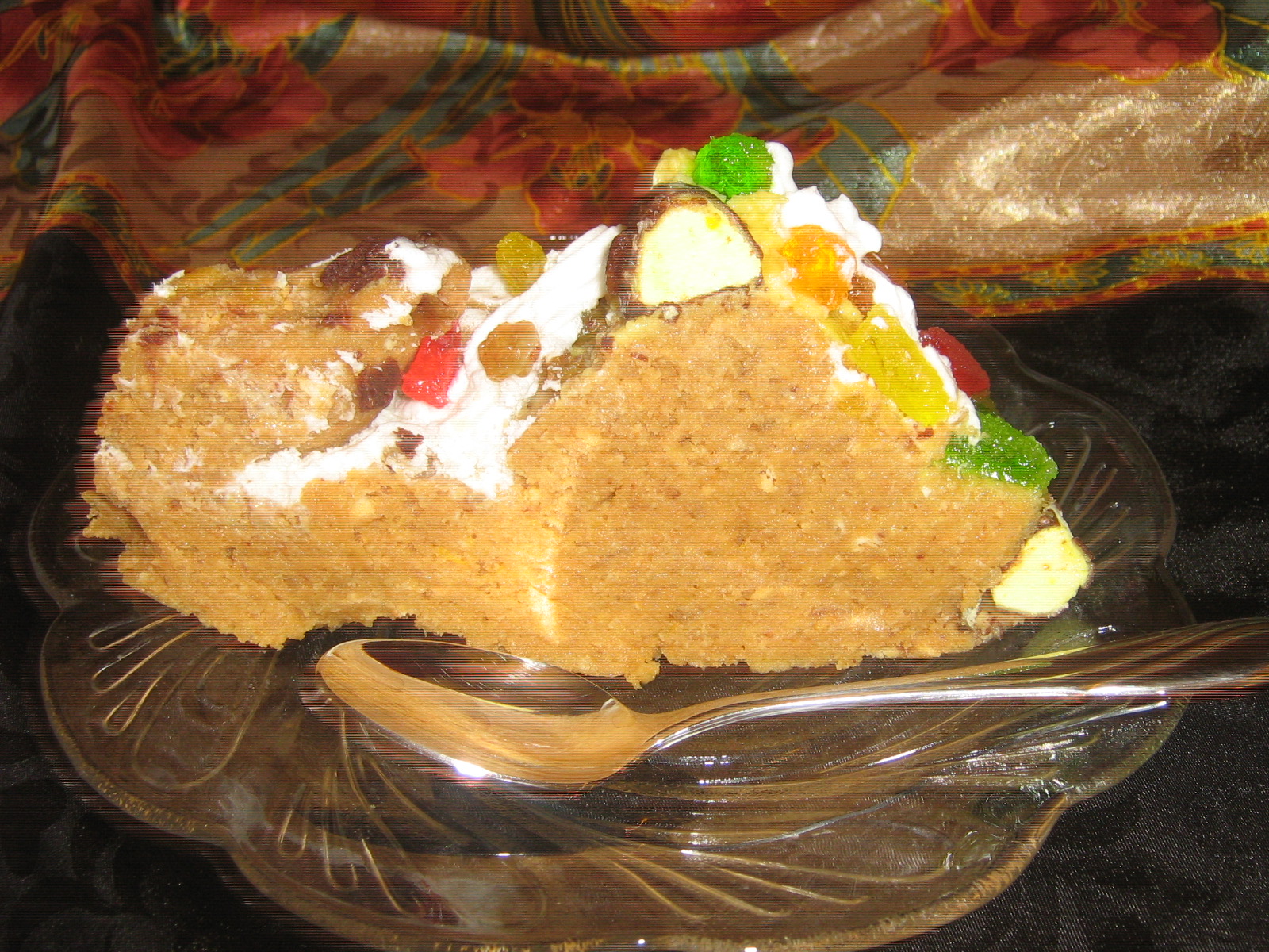 Easy Recipes Biscuit cake with bananas