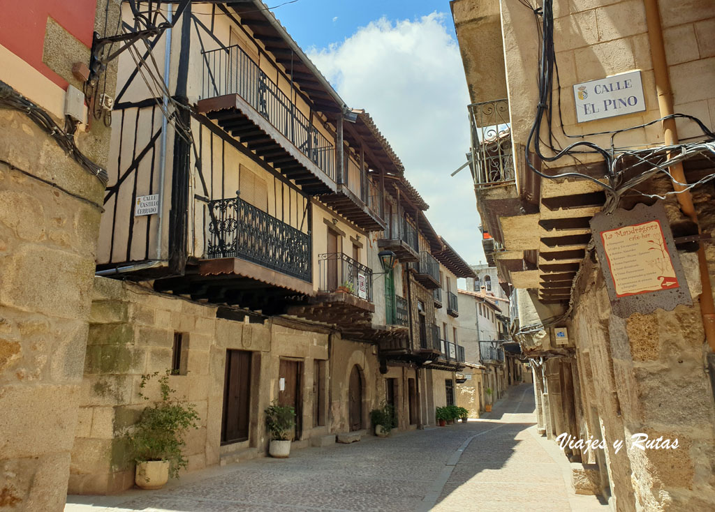 Calle derecha, Miranda del Castañar