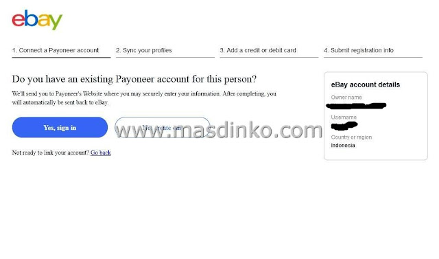 Cara Daftar Ebay Managed Payment dengan Payoneer 100% Berhasil