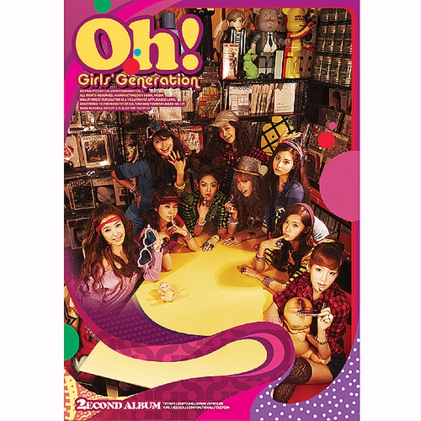 GIRLS’ GENERATION – Oh! – The Second Album￼