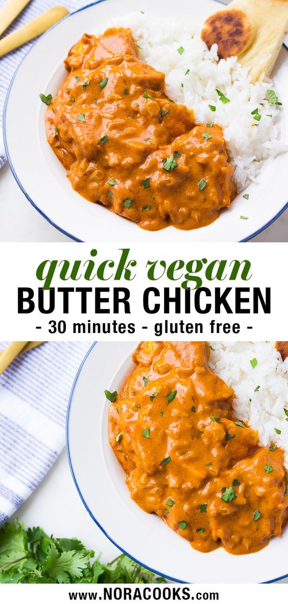 Vegan Butter Chicken HEALTHY LIFE BLOG