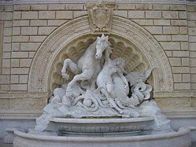 Parco della Montagnola, Bologna, Italy - The Fountain