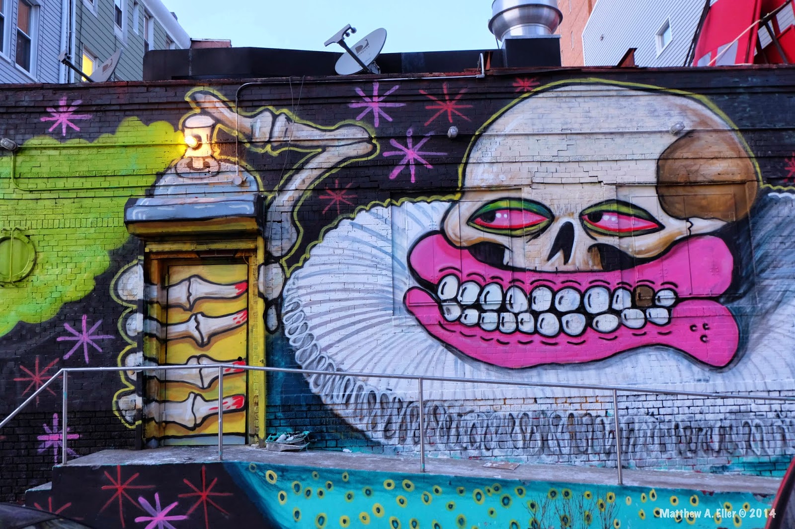 Sweet Toof paints a new mural in WIlliamsburg Brooklyn, NYC ...