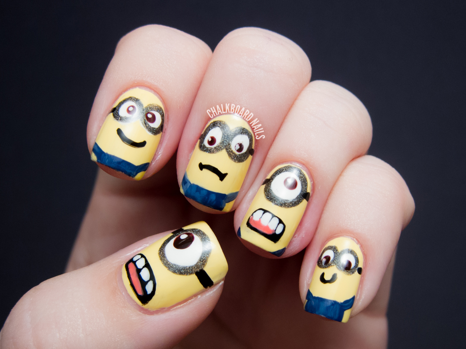 Beauty Tutorials - by DGB: How to: Minions Nail Art Tutorial