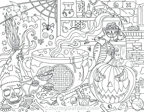 Adult Halloween Coloring Pages - Adult Halloween Coloring Pages Collection Whitesbelfast 
