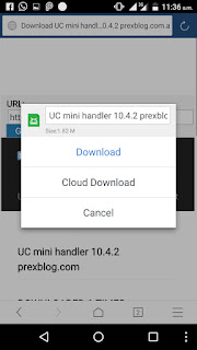 Glo 0.0kb using Uc Mini Handler