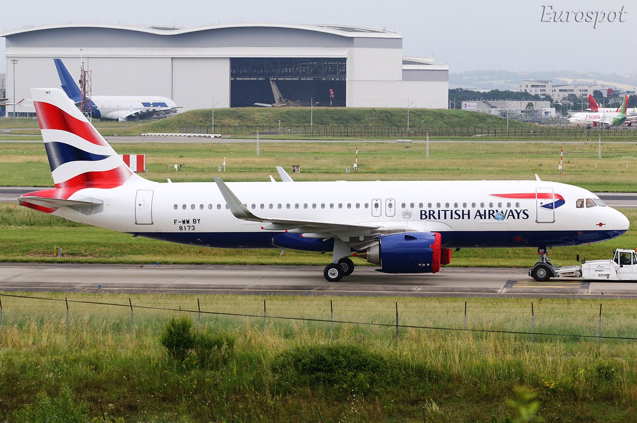 Airbus Hamburg Finkenwerder News: A320-251N, British Airways, G-TTNC ...